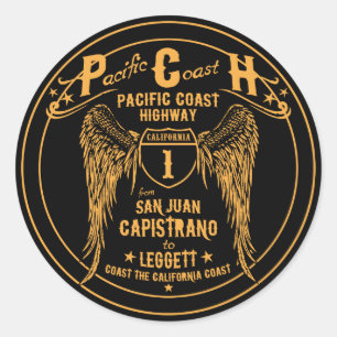 PCH -617 RONDE STICKER