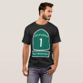 Pch - Ca Highway 1 - Half Moon Bay T-shirt (Voorkant volledig)