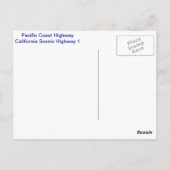 PCH California Briefkaart (Achterkant)