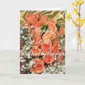 PchRosesAnniversary-elke gelegenheid aanpassen Kaart (Gele Bloem)