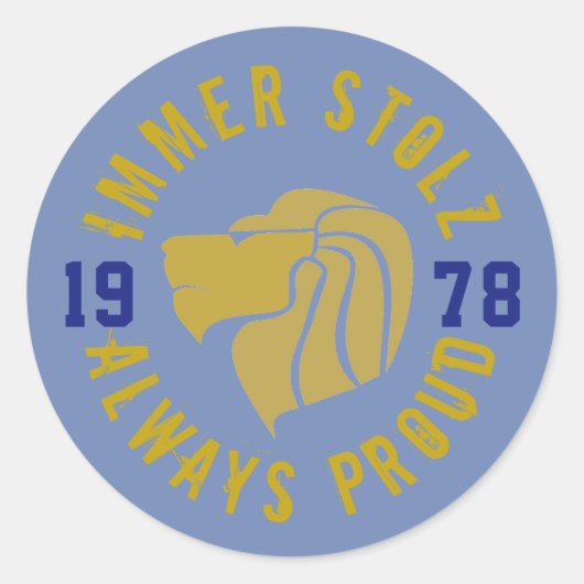 PCHS Goldmane Sticker (Voorkant)