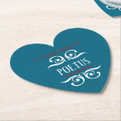 PCL-papierOnderzetter Kartonnen Onderzetters (Gekanteld)