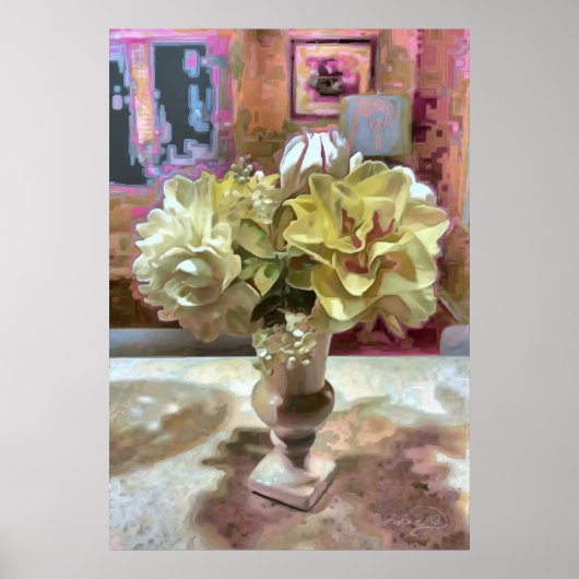 PCM1 Art Print First Spring Flowers (Voorkant)