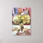 PCM1-kunst van de eerste lente bloemen Canvas Afdruk (Voorkant)