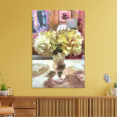 PCM1-kunst van de eerste lente bloemen Canvas Afdruk (Insitu (Woonkamer))