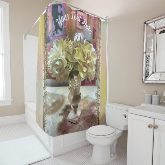 PCM1 van de eerste lentevloer Douchegordijn (In situ)