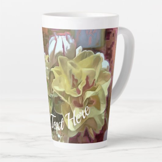 PCM1 van de eerste lentevloer Latte Mok (Rechterhoek)