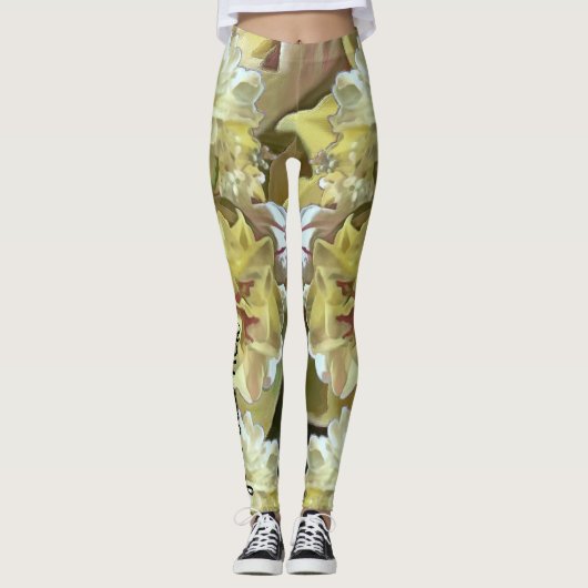 PCM1 van de eerste lentevloer Leggings (Voorkant)