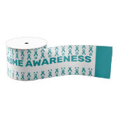 PCOS Awareness Pattern Ribbon Grosgrain Lint (Spoel)