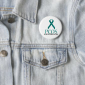 PCOS-bewustzijn Ronde Button 5,7 Cm (In situ)