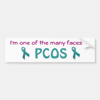 PCOS-Bumpersticker Bumpersticker