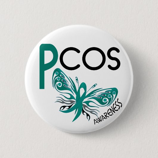 PCOS BUTTERFLES 3.1 RONDE BUTTON 5,7 CM (Voorkant)