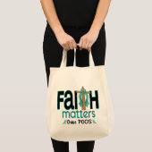 PCOS Faith Matters Cross 1 Tote Bag (Voorkant (product))