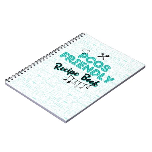 PCOS Friendly Recipe Book Notitieboek (Linkerzijde)