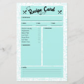 PCOS Friendly Recipe Card (Achterkant)