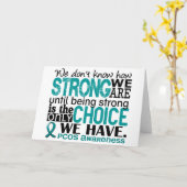 PCOS hoe sterk we zijn Kaart (Gele Bloem)