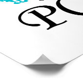 PCOS-lint van Butterflies Poster (Hoek)