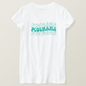PCOS MAMA Polycysteus Ovarium Syndroom Moederonder T-shirt (Design achterkant)