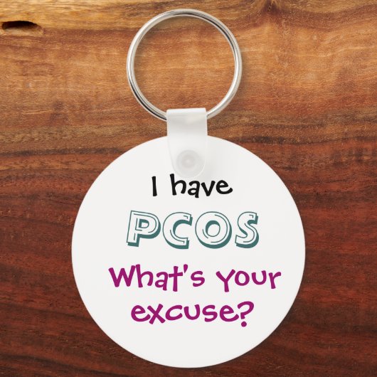 PCOS-Sleutelhanger Sleutelhanger (Voorkant)