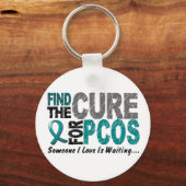 PCOS vindt de kuur Sleutelhanger (Voorkant)