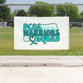 PCOS WARRIORS SQUAD Polycysteus Ovarium Syndroom Spandoek (Insitu)