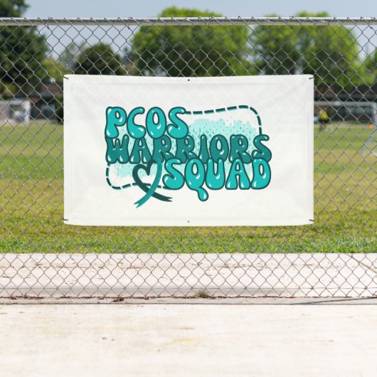 PCOS WARRIORS SQUAD Polycysteus Ovarium Syndroom Spandoek (Insitu)