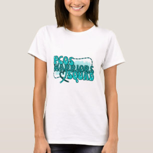 PCOS WARRIORS SQUAD Polycysteus Ovarium Syndroom T-shirt