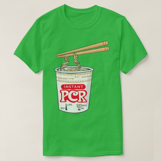 PCR-noedels T-shirt (Design voorkant)