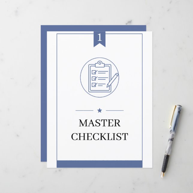 PCS Command Center Binder Master Checklist (Voorkant / Achterkant in situ)