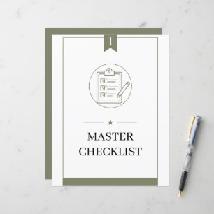 PCS Command Center Binder Master Checklist Titel