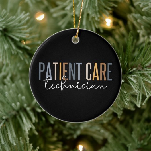 PCT-cadeautjes voor patiënttechnicus Keramisch Ornament (Boom)