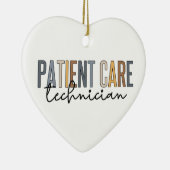 PCT-cadeautjes voor patiënttechnicus Keramisch Ornament (Rechts)