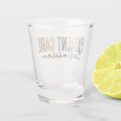PCT-cadeautjes voor patiënttechnicus Shot Glas (Achterkant)