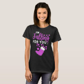 PCT CNA Nurse I'm Falling for You Happy Valentines T-shirt (Voorkant volledig)
