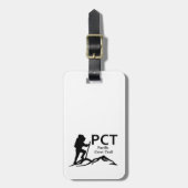 PCT - Pacific Crest Trail Bagagelabel (Voorkant verticaal)