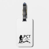 PCT - Pacific Crest Trail Bagagelabel (Achterkant verticaal)