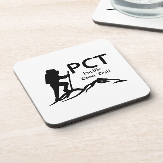 PCT - Pacific Crest Trail Bier Onderzetter (Linkerzijde)