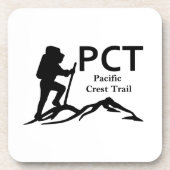 PCT - Pacific Crest Trail Bier Onderzetter (Voorkant)