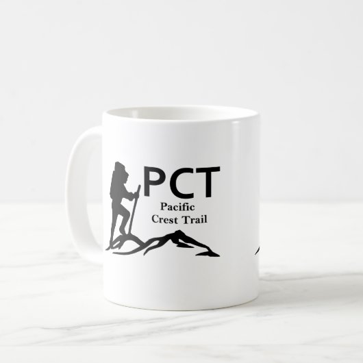 PCT - Pacific Crest Trail Koffiemok (Voorkant links)