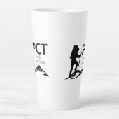 PCT - Pacific Crest Trail Latte Mok (Voorkant)