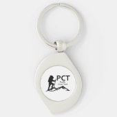 PCT - Pacific Crest Trail Sleutelhanger (Voorkant)