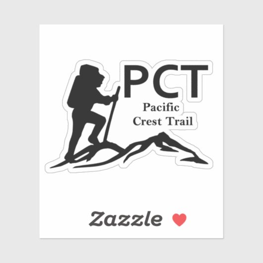 PCT - Pacific Crest Trail Sticker (Vel)