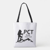 PCT - Pacific Crest Trail Tote Bag (Achterkant)