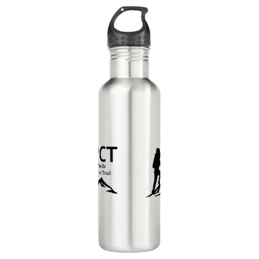 PCT - Pacific Crest Trail Waterfles (Voorkant)