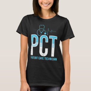PCT Patiëntentechnicus Medische Technische Toekenn T-shirt