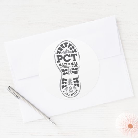 PCT RONDE STICKER (Envelop)