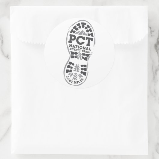 PCT RONDE STICKER (Tas)