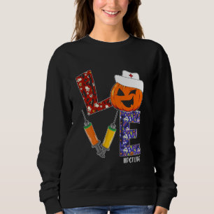 PCT Zuster Love Neurse Life Halloween Pumpkin Cost Trui