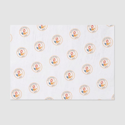 PCTY WAARDEN Weefseldocument "Leef de Reputatie" Tissuepapier (Voorkant)