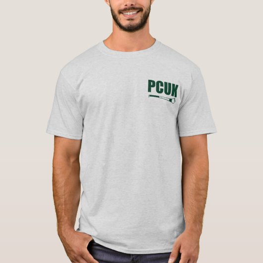 PCUK - GROEN T-SHIRT (Voorkant)